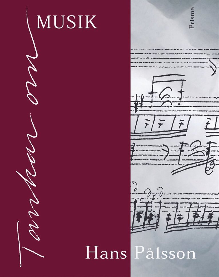 Hans Pålsson - Tankar om musik, Inbunden