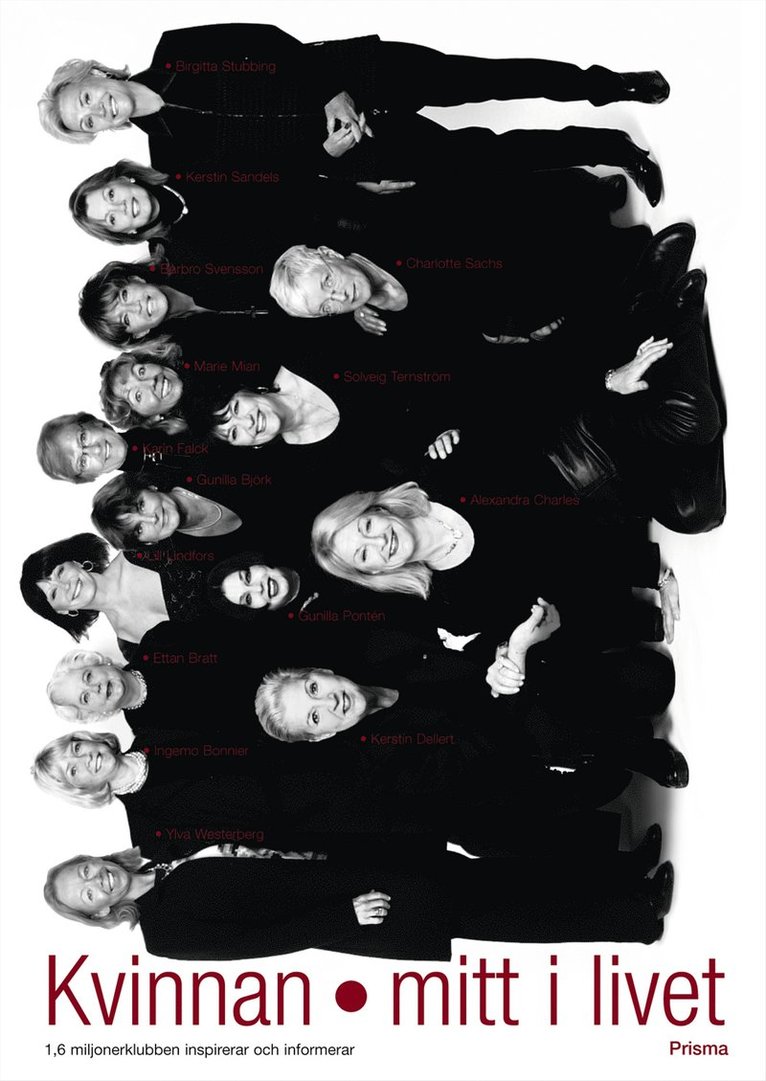 1.6 miljonerklubben - Kvinnan mitt i livet : 1,6 miljonerklubben informerar och inspirerar, Inbunden
