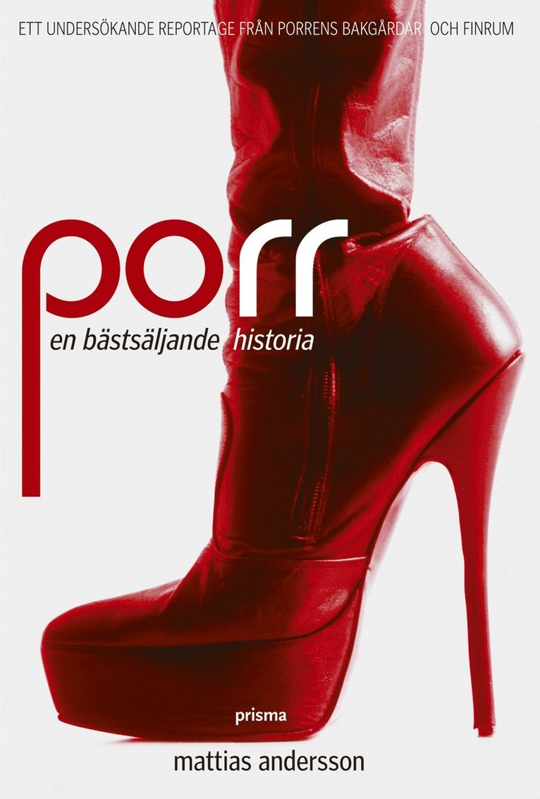 Mattias Andersson - Porr : en bästsäljande historia, Inbunden