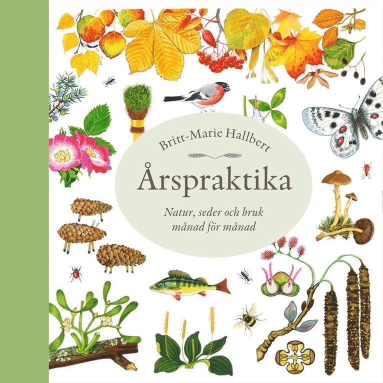 Britt-Marie Hallbert - Årspraktika : natur, seder och bruk månad för månad, Inbunden
