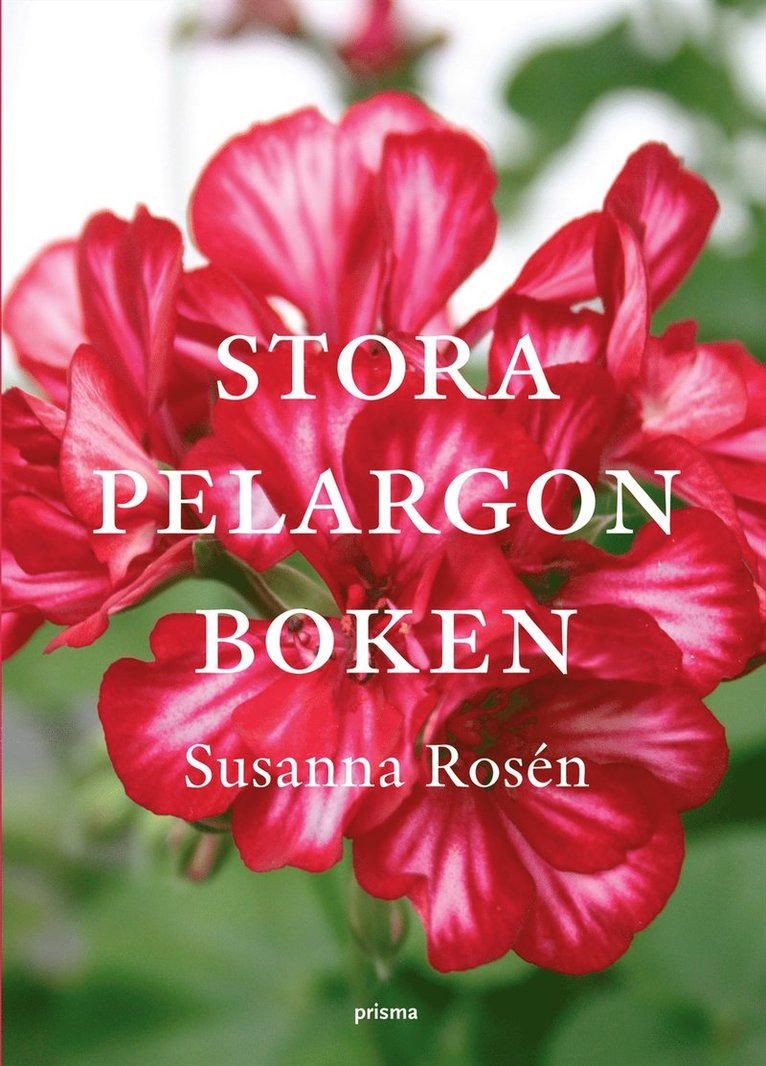 Susanna Rosén - Stora pelargonboken, Inbunden