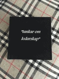 bokomslag Tankar om ledarskap