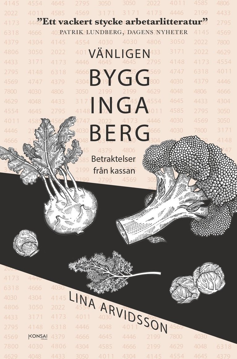 Lina Arvidsson - Vänligen bygg inga berg : betraktelser från kassan, Inbunden