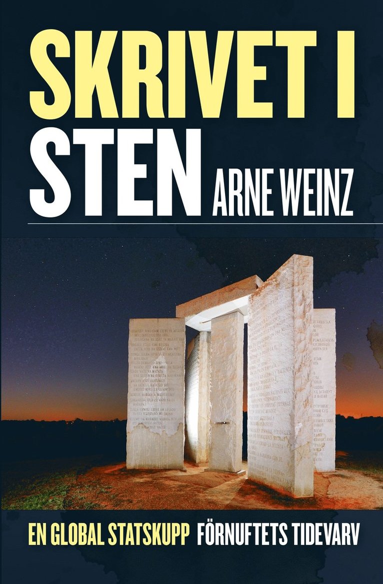 Arne Weinz - Skrivet i sten, Häftad