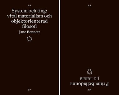 Jane Bennett, J. G. Ballard - System och ting : vital materialism och objektorienterad filosofi / Prima Belladonna, Häftad
