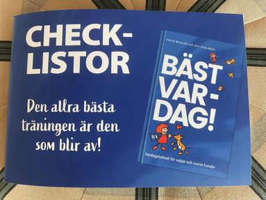 Maria Brandel, Siv Svendsen - Bäst Var-Dag! - Checklistor : Checklista för träning av hund, Häftad