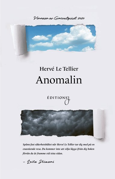Hervé Le Tellier - Anomalin, Inbunden
