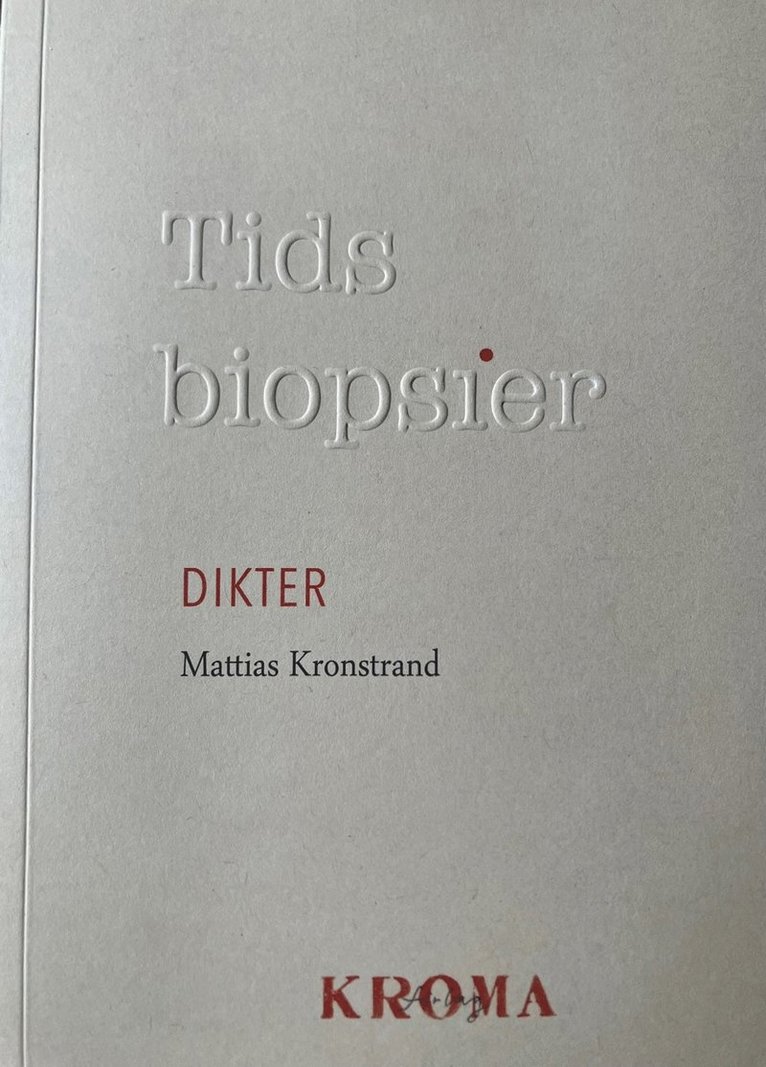 Tidsbiopsier 1