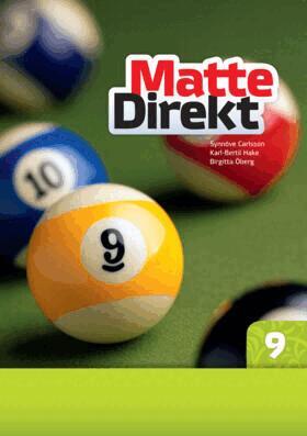 Synnöve Carlsson, Karl Bertil Hake, Birgitta Öberg - Matte Direkt 9, Häftad