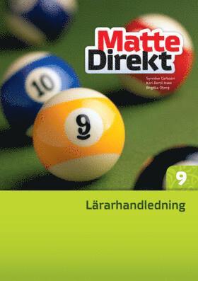 Synnöve Carlsson, Karl Bertil Hake, Birgitta Öberg - Matte Direkt 9 Lärarhandledning inkl. cd, Häftad