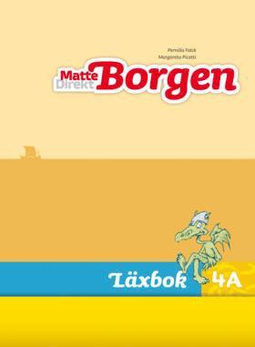 bokomslag Matte Direkt Borgen Läxbok 4A Ny upplaga