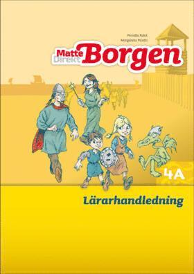 Margareta Picetti, Pernilla Falck - Matte Direkt Borgen Lärarhandledning 4A Ny upplaga, Häftad