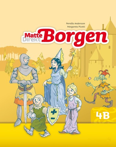 bokomslag Matte Direkt Borgen Grundbok 4B Ny upplaga