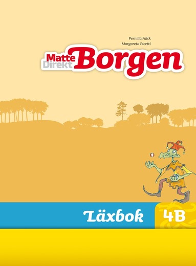 bokomslag Matte Direkt Borgen Läxbok 4B Ny upplaga