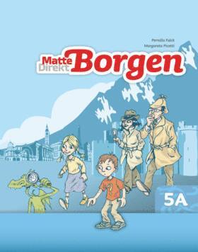 bokomslag Matte Direkt Borgen Grundbok 5A Ny upplaga