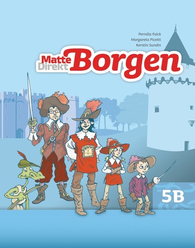 bokomslag Matte Direkt Borgen Grundbok 5B Ny upplaga