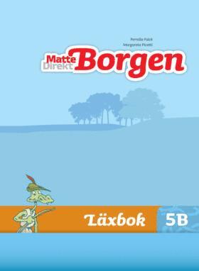 bokomslag Matte Direkt Borgen Läxbok 5B Ny upplaga