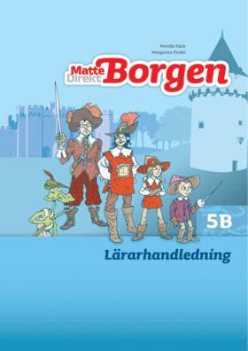 bokomslag Matte Direkt Borgen Lärarhandledning 5B Ny upplaga