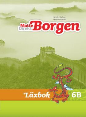 bokomslag Matte Direkt Borgen Läxbok 6B Ny upplaga