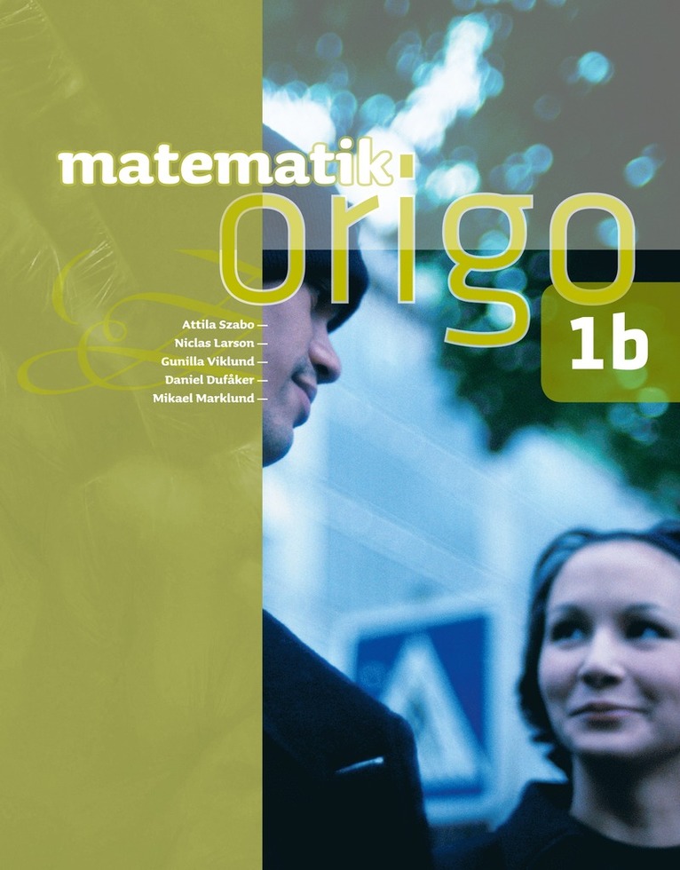 Matematik Origo 1b 1