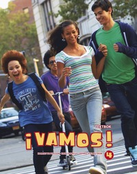 bokomslag ¡Vamos! 4 Textbok inkl. ljudfiler och elevwebb
