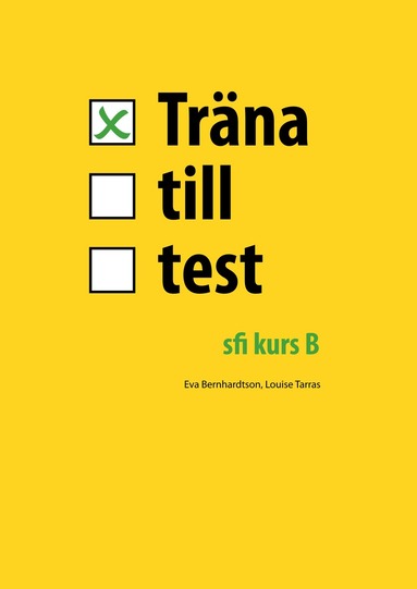bokomslag Träna till test - sfi B