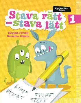 bokomslag Plockepinn Stava rätt - stava lätt 1