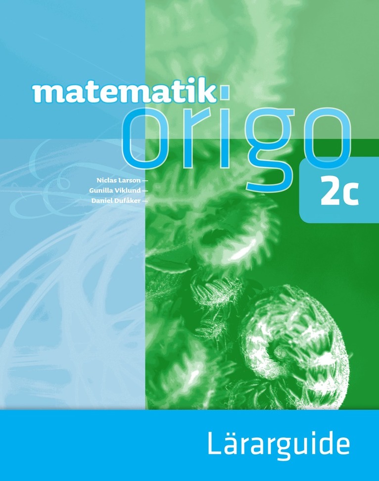 Matematik Origo 2c Lärarguide 1