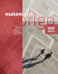 bokomslag Matematik Origo 1b/1c vux