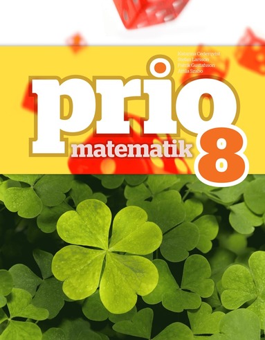 bokomslag Prio Matematik 8 Grundbok