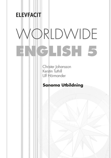 bokomslag Worldwide English 5 Elevfacit inkl. grammatiken
