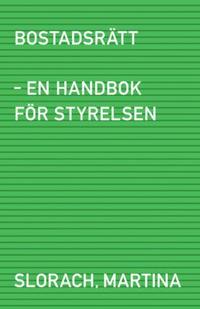 bokomslag Bostadsrätt - en handbok för styrelsen