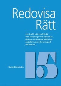 bokomslag Redovisa Rätt 2015
