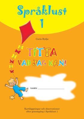Språklust 1 Titta vad jag kan (paket 5 bok+guide)