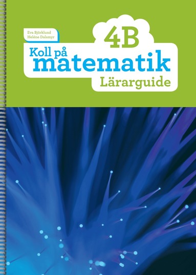 bokomslag Koll på matematik 4B Lärarguide