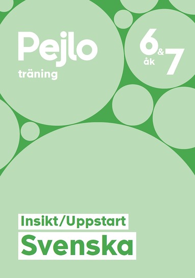 bokomslag Pejlo träning svenska åk 6 och 7