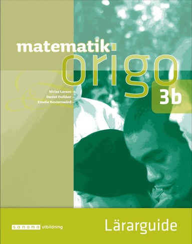 bokomslag Matematik Origo Lärarguide 3b