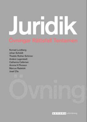 Konrad Lundberg, Johan Schüldt, Theddo Rother-Schirren, Anders Lagerstedt, Catharina Calleman, Per Jonas Nordell, Annina Persson H, Marcus Radetzki, Josef Zila, Erika Lunell - Juridik Övningsbok, Häftad