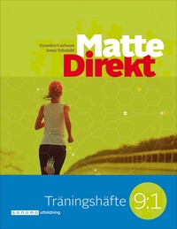 bokomslag Matte Direkt Träningshäfte 9:1 (5-pack)