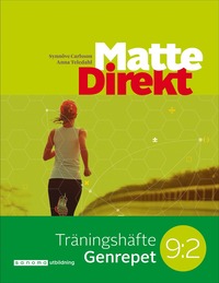 bokomslag Matte Direkt Träningshäfte 9:2 (5-pack)