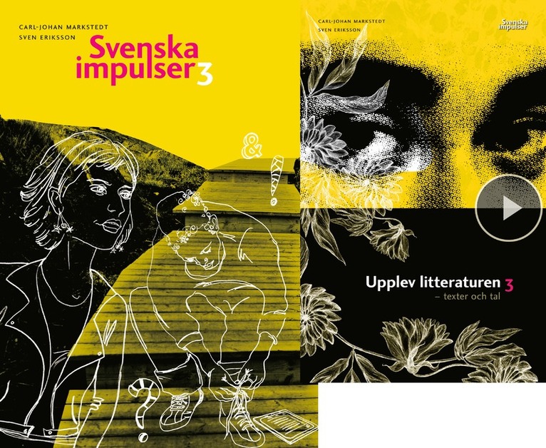 Svenska impulser 3 Elevpaket, 1ex Grundbok + 1ex Upplev 1