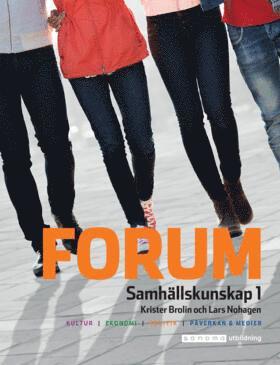 bokomslag Forum Samhällskunskap 1, upplaga 4