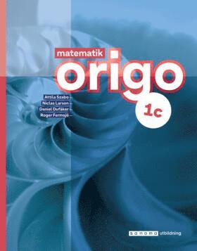 bokomslag Matematik Origo 1c, upplaga 3