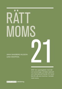 bokomslag Rätt Moms 2021