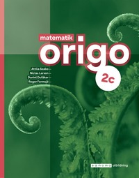 bokomslag Matematik Origo 2c