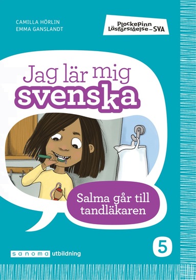 bokomslag Plockepinn - Jag lär mig svenska Salma går till tandläkaren