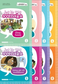 bokomslag Plockepinn - Jag lär mig svenska (paket) 8 titlar