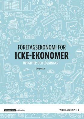 bokomslag Företagsekonomi för icke-ekonomer Övningsbok, upplaga 4