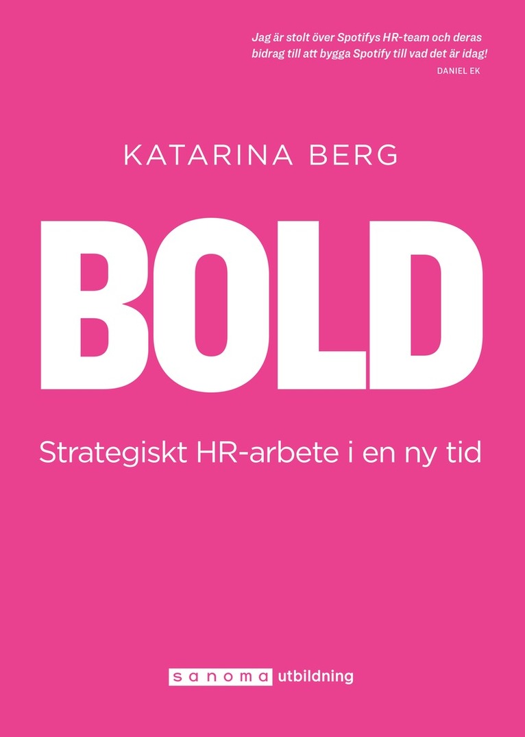 BOLD - strategiskt HR-arbete i en ny tid 1
