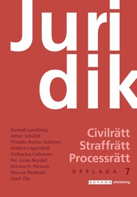 bokomslag Juridik - civilrätt, straffrätt, processrätt, upplaga 7
